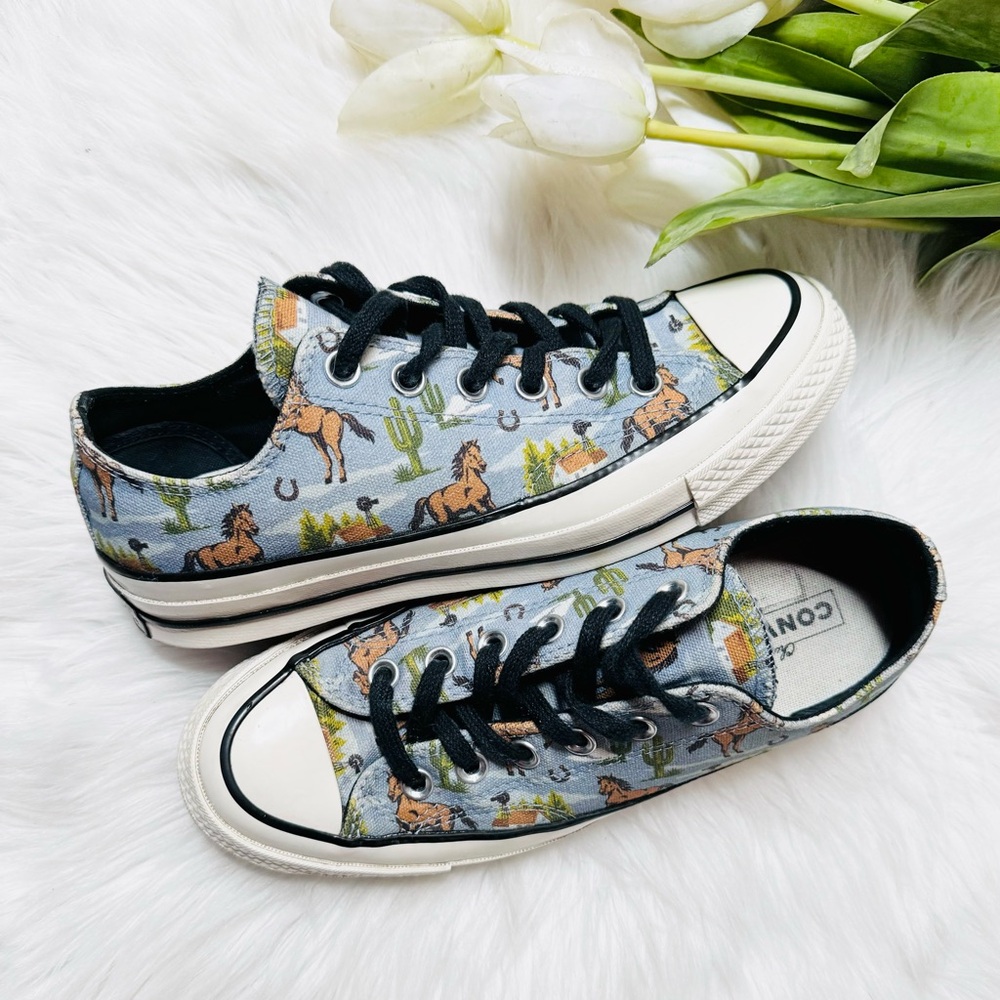Converse Chuck 70 Western Horse Print Sneakers